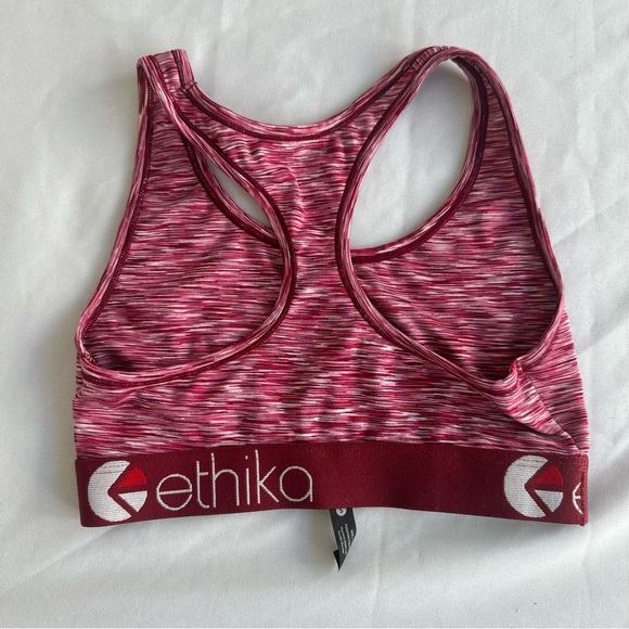 Ethika Red Sports Bra - Picture 4 of 4